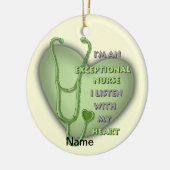 Hochzeitsschwester Keramik Ornament (Links)