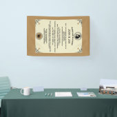 Hochzeitssegen-Geschenk Banner (Messe)
