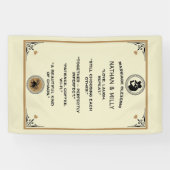 Hochzeitssegen-Geschenk Banner (Horizontal)