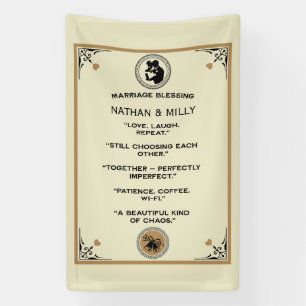 Hochzeitssegen-Geschenk Banner