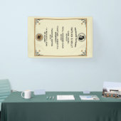 Hochzeitssegen-Geschenk Banner (Messe)