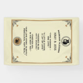 Hochzeitssegen-Geschenk Banner (Horizontal)