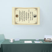 Hochzeitssegen-Geschenk Banner (Messe)