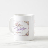 Hochzeitssegen kaffeetasse (Vorderseite Links)