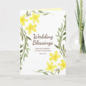 Hochzeitssegment Bible Verse John 15 Religious Karte (Vorderseite)