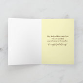 Hochzeitssegment Bible Verse John 15 Religious Karte (Innenseite)