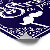 Hochzeitssegment für selfie Foto - Sonderfarbe Poster (Ecke)