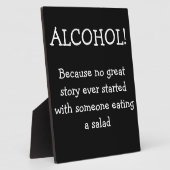 Hochzeitssegment mit lustigem Zitat Fotoplatte (Seite)