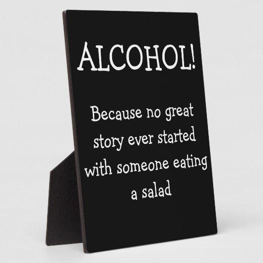 Hochzeitssegment mit lustigem Zitat Fotoplatte (Seite)