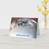 Hochzeitssegnung Karte (Gelbe Blume)