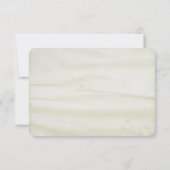 Hochzeitsseide mit Daisies UAWG Einladung (Rückseite)