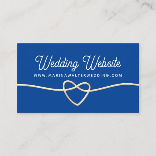 Hochzeitsseite Begleitkarte (Vorderseite)