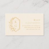 Hochzeitsseite | QR Code Scan Encryption Card Begleitkarte (Vorderseite)