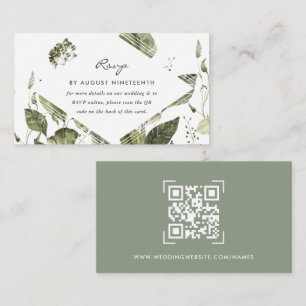 Hochzeitsseite   QR Code Scan Encryption Card Begleitkarte