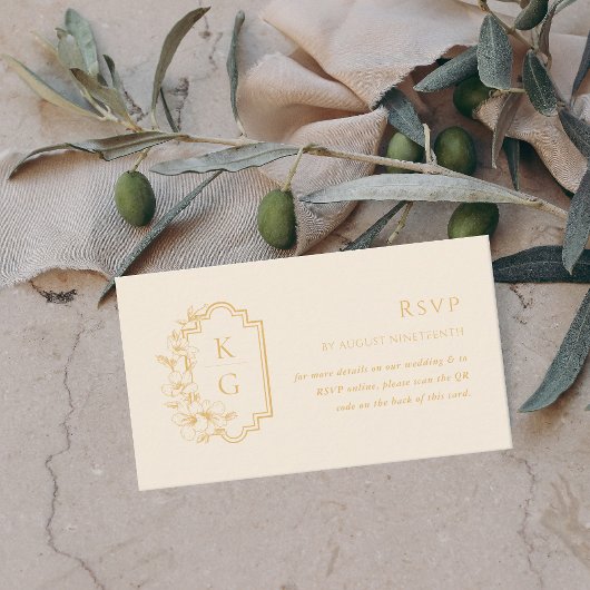 Hochzeitsseite | QR Code Scan Encryption Card Begleitkarte