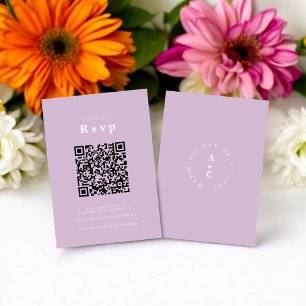 Hochzeitsseite   UAWG QR-Code Foto lililic RSVP Karte