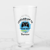 Hochzeitsseitenjunge aus Gamer Fun Glass Glas (Vorderseite)