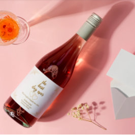 Hochzeitssektenherzen für die Probe anpassen Schaumweinetikett