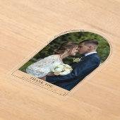 Hochzeitssemble Foto Vielen Dank Acryleinladungen (Ablage )