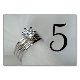 Hochzeitssender Tischnummern