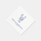 Hochzeitsserviette für die Küste Serviette (Ecke)