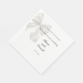 Hochzeitsservietten Serviette (Ecke)