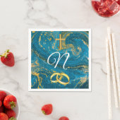Hochzeitsservietten Serviette (Beispiel)