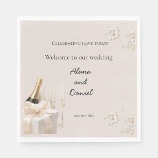 Hochzeitsservietten Serviette