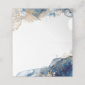 Hochzeitssitze Platzkarte (Außenseite Aufgefaltet)