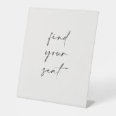 Hochzeitssitze - Schild C100 (Vorderseite)