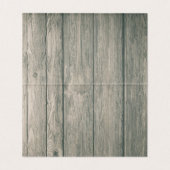 Hochzeitssitzplatz Tischnummer Holz Mason Jars (Innenseite Aufgefaltet)