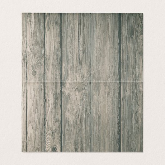 Hochzeitssitzplatz Tischnummer Holz Mason Jars (Innenseite Aufgefaltet)