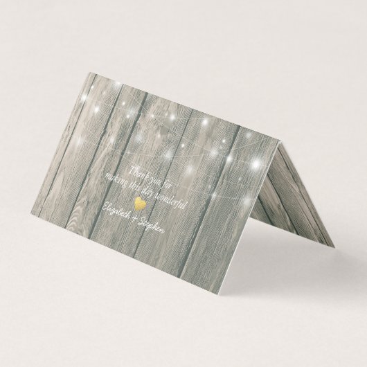 Hochzeitssitzplatz Tischnummer Holz Mason Jars (Rückseite)