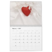 Hochzeitsskalender für Erinnerungen Kalender (Feb 2027)