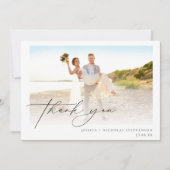 Hochzeitsskript 3 Foto Danke Flach (Vorderseite)