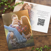 Hochzeitsskript Save the Date Fotovorlage