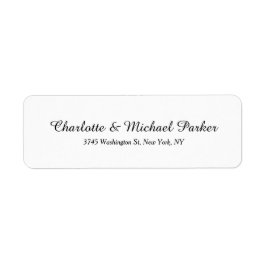 Hochzeitsskriptfamilie für Schwarz-weiße kreative 