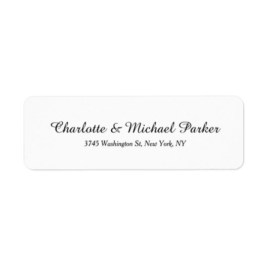 Hochzeitsskriptfamilie für Schwarz-weiße kreative (Vorne)