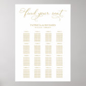 Hochzeitsslittkarte Paradies für Hochzeiten Poster (Vorne)