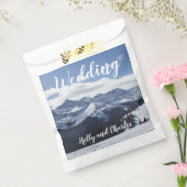 Hochzeitssnowy Mountains Alpes Thema Geschenktütchen (Versiegelt)