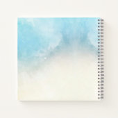 Hochzeitssommer für das Meer Notizblock (Rückseite)