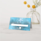 Hochzeitssommer in der Blauen See Platzkarte (Vorderseite)