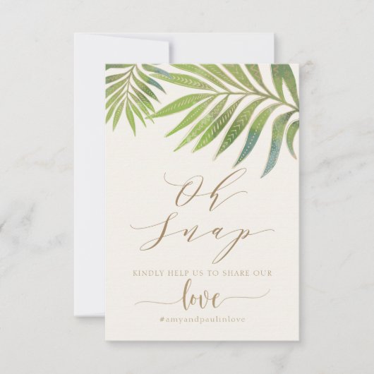 Hochzeitssommer - Social Media Card (Vorderseite)