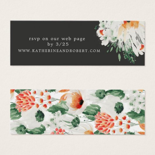 Hochzeitssommer-Wildblume (Vorne & Hinten)