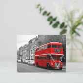 Hochzeitssonderbus Postkarte (Stehend Vorderseite)