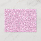 Hochzeitssong-Anfrage Moderne rosa Kassettenfüllun Begleitkarte (Rückseite)