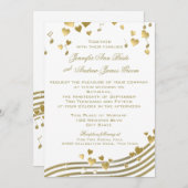 Hochzeitssong-Liebe Einladung (Vorne/Hinten)