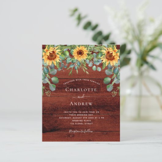 Hochzeitssonne (Stehend Vorderseite)