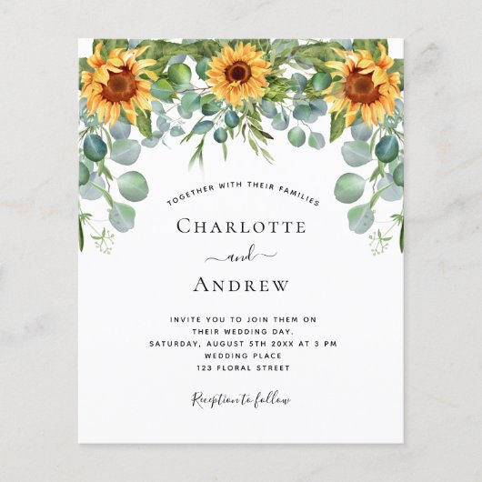 Hochzeitssonne Eukalyptus-Rotwein (Vorderseite)