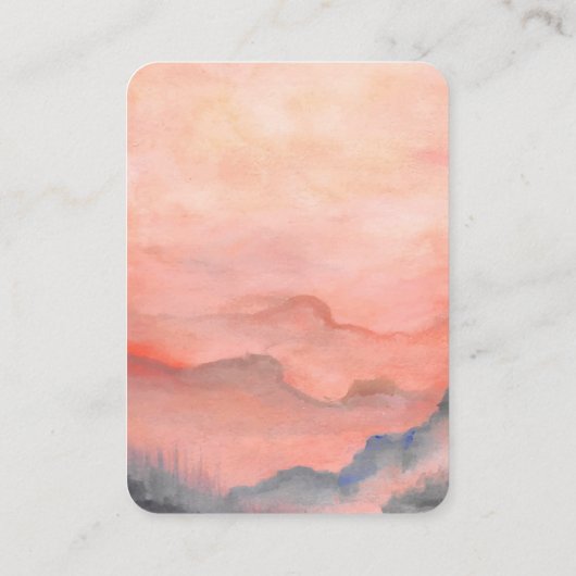 Hochzeitssonne für RSVP QR-Code Begleitkarte (Rückseite)